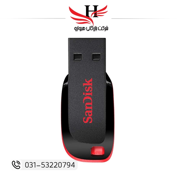 فلش مموری 8 گیگابایت سن دیسک مدل BLADE | SanDisk Blade 8GB USB 2.0 | حافظه فلش ارزان قیمت